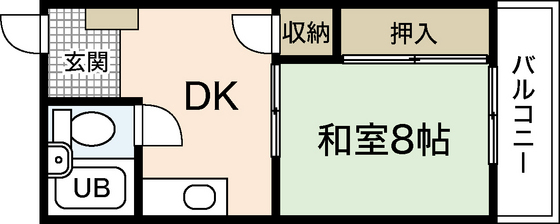 泰久マンションの間取り