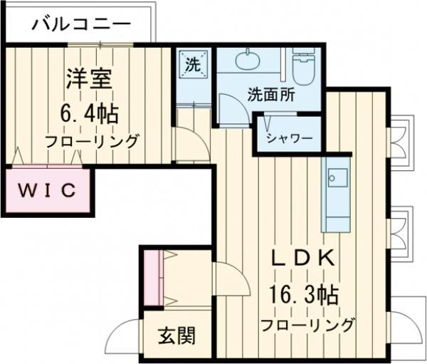 豊島区南長崎のアパートの間取り