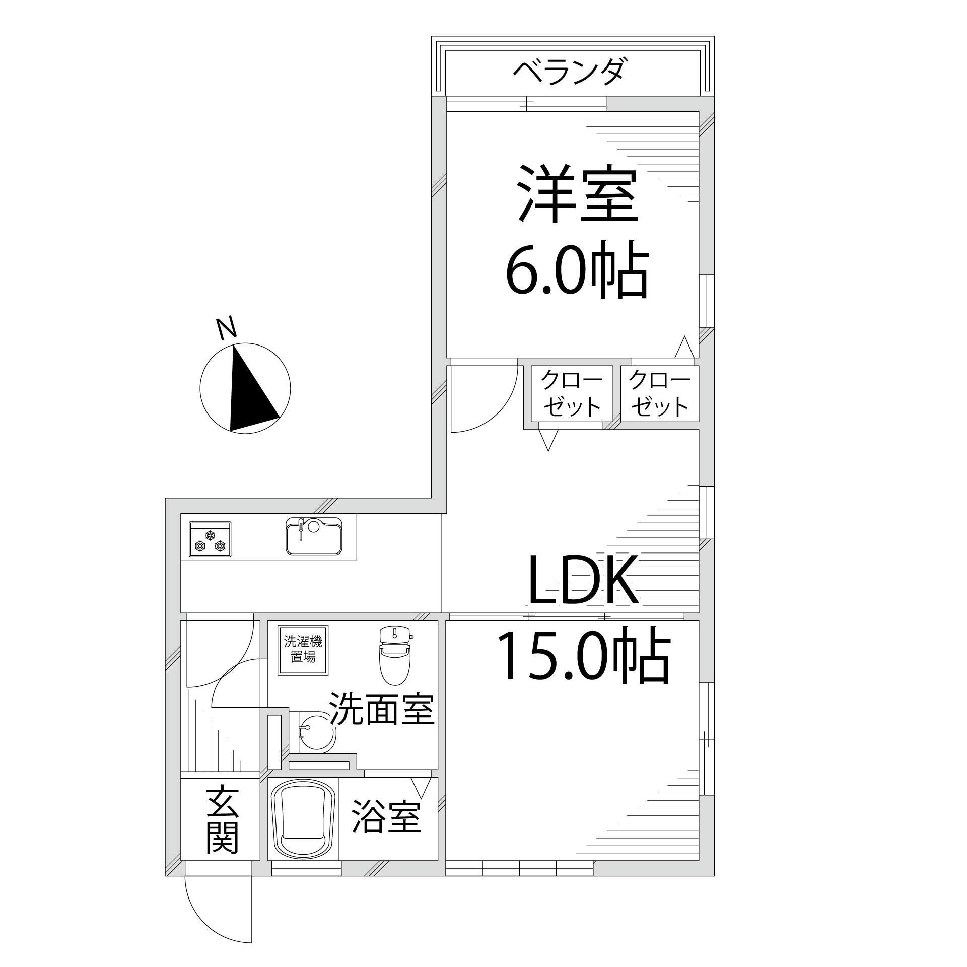 フォープレックス宮前の間取り