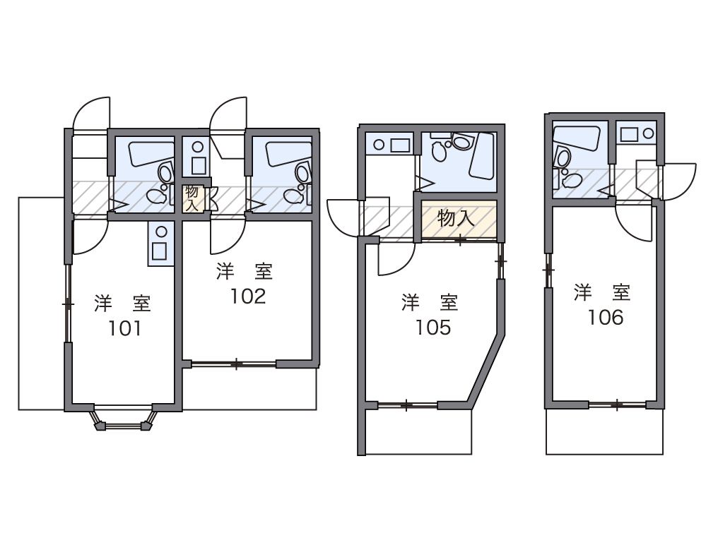 東京都豊島区西巣鴨２（アパート）の賃貸物件の間取り