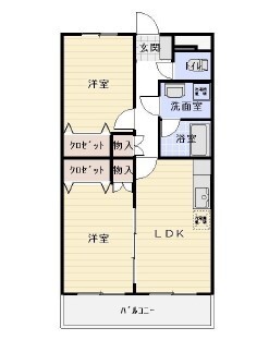 モン・ロジュマンの間取り