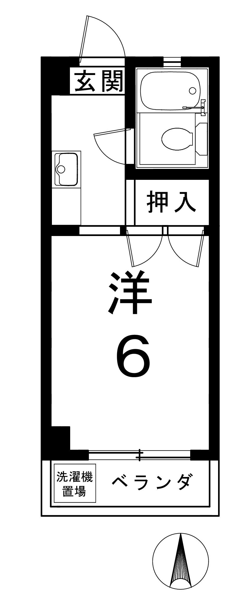 コーポイケオの間取り