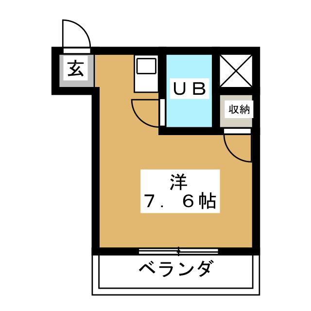 コーポ小川の間取り