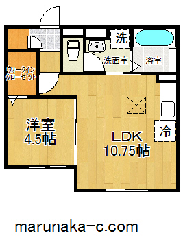 リヴェールハイツの間取り