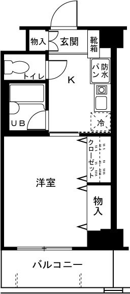 アーバンハイツ土志田の間取り