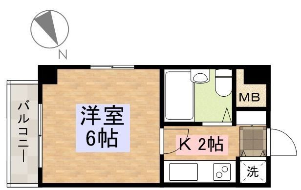 トーカンマンション東山手の間取り