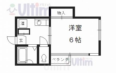 リエス東山三条の間取り