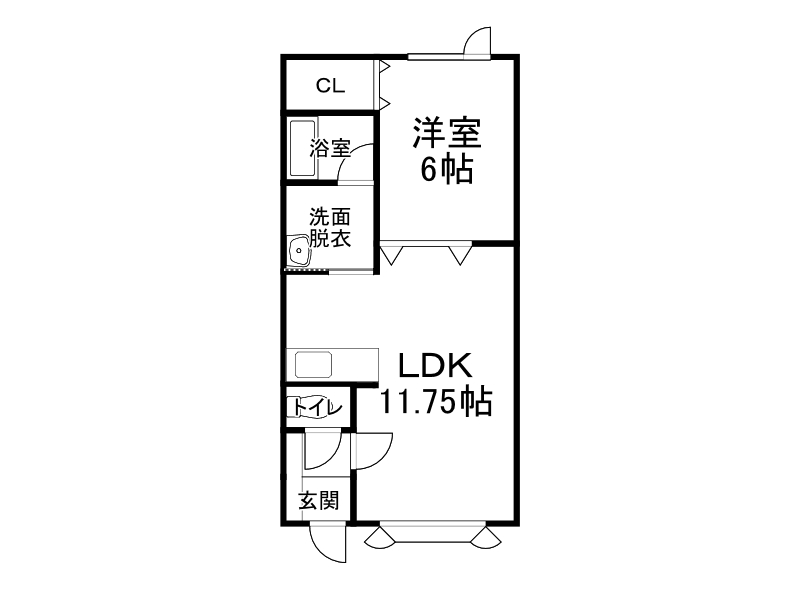 ジュノンIの間取り