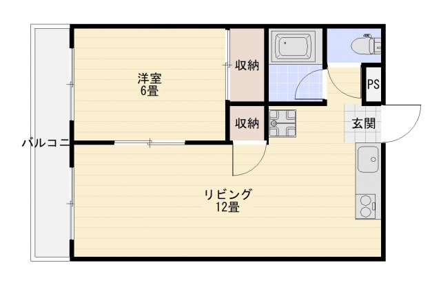 ルミエール２１の間取り