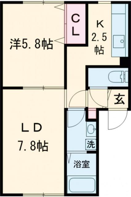 レモンハイツ山の手の間取り