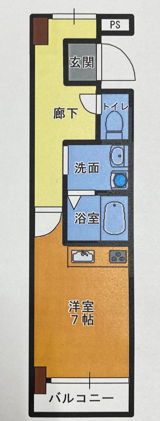 グランドパレスNS-2の間取り