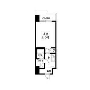 名古屋市昭和区鶴舞のマンションの間取り