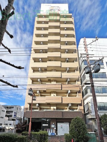 名古屋市昭和区鶴舞のマンションの建物外観