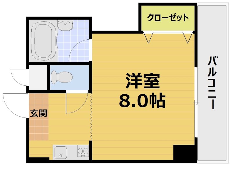 【リビエール藤尾の間取り】