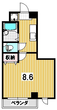 ラフォーレ聖護院の間取り