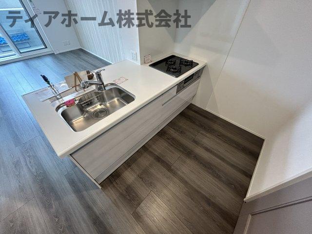 【葛城市北花内のマンションのキッチン】