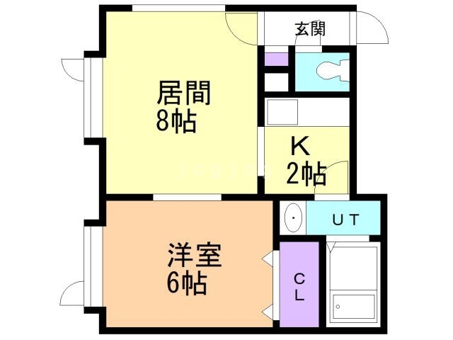 エクシード神宮前弐番館の間取り