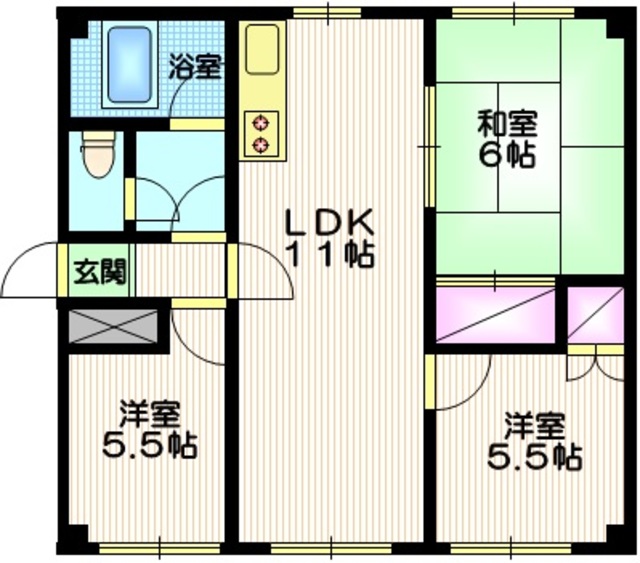 ロイヤルサイトの間取り