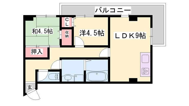 ベアード水上の間取り