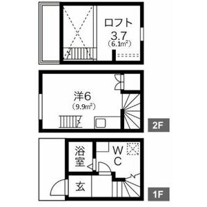 ワンラブ港栄の間取り