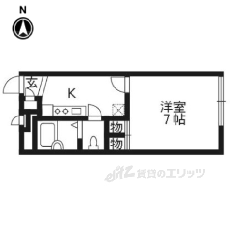 レオパレスＨＩＲＡＭＯＲＩの間取り