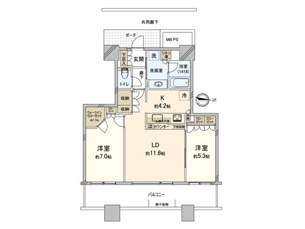 パークタワー横浜ステーションプレミアの間取り