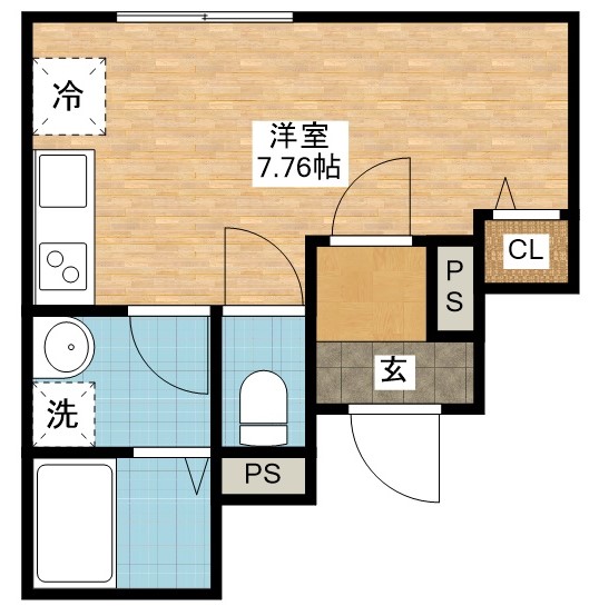 GranSuite　Motoomachiの間取り