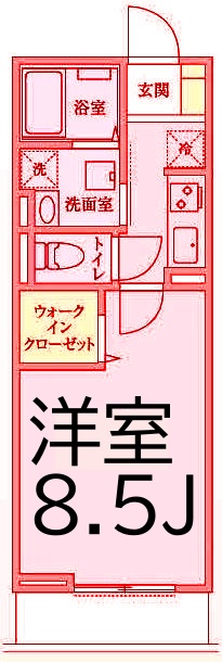 横浜市金沢区釜利谷東のマンションの間取り