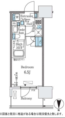 パークキューブ大井町レジデンスの間取り