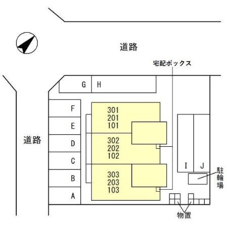 【くれーる御影の駐車場】