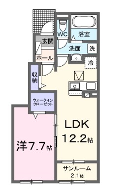 ラヴィット！IIの間取り