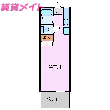 シーサイドスクエア　B棟の間取り