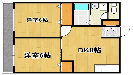 ビバリーハウス細島Ａの間取り