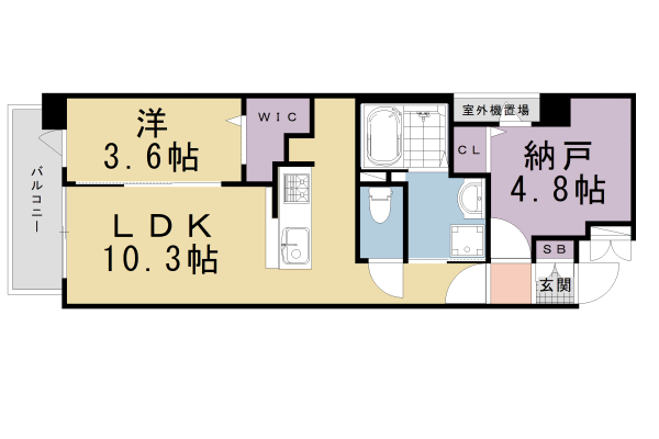 アリアント　京都の間取り