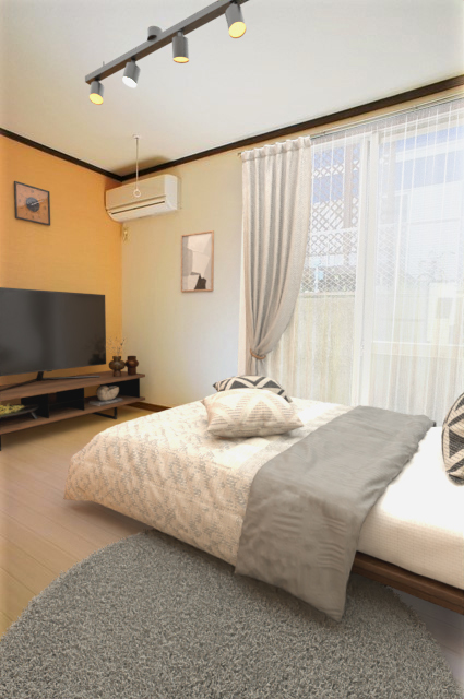 居室・リビング　こちらの家具はＣＧです。家具付きではございません。