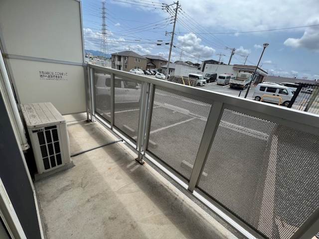 バルコニー　別号室。写真は現状を優先します。