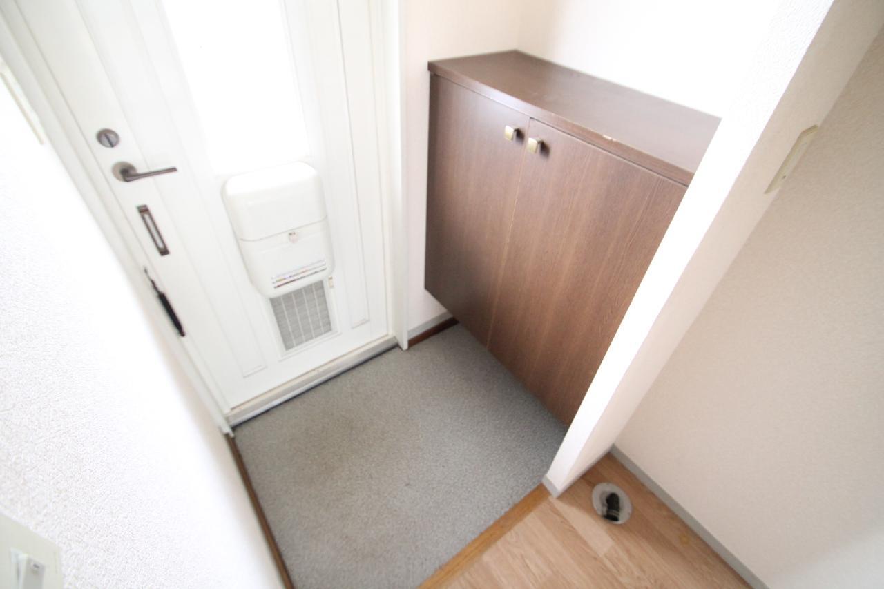 玄関　シューズボックスも付いてます★