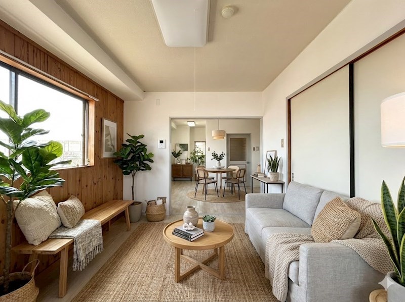 居室・リビング　※こちらはAIによる画像です。写真の家具は付帯しません。現況