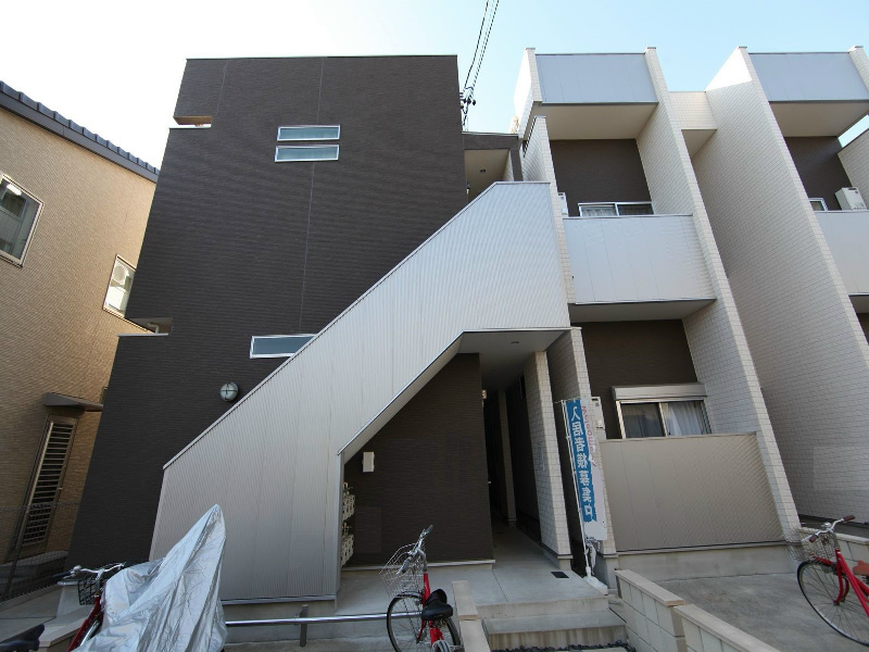 建物外観　外観　光インターネット無料　家具家電ご用意できます