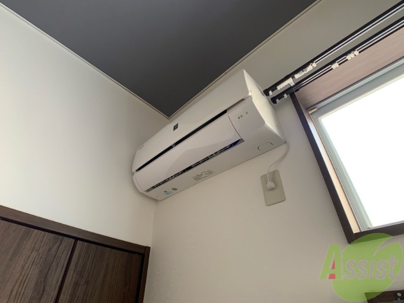 その他設備　エアコン付きなので各季節快適に過ごせそうですね！