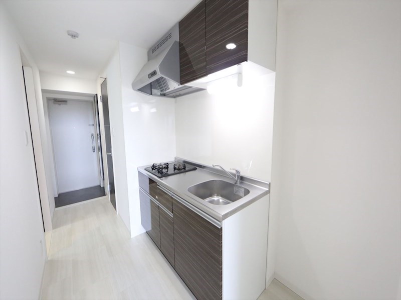 キッチン　システムキッチン（ガス2口コンロ付）