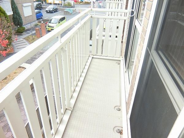 バルコニー　明るいバルコニー！