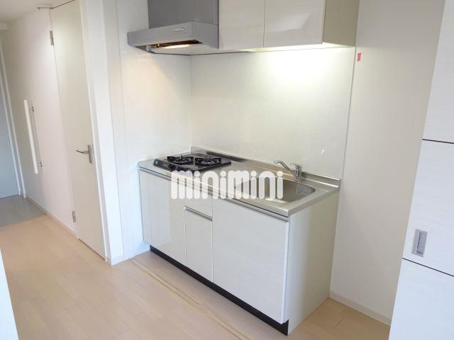 キッチン　２口コンロ付きのキッチン