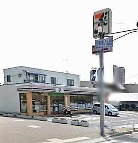 コンビニ　セブンイレブン神戸須磨行幸町店（コンビニ）まで375m