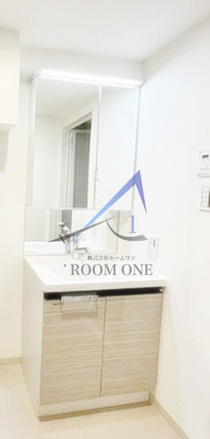 洗面設備　洗面台です。