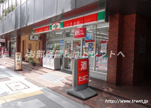 コンビニ　サンクス 市ヶ谷店（コンビニ）まで180m