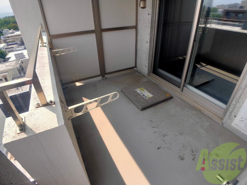 バルコニー　バルコニーからの景色を撮ってみました～。