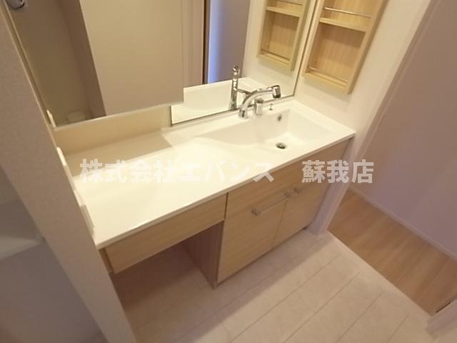 洗面設備　洗面所です