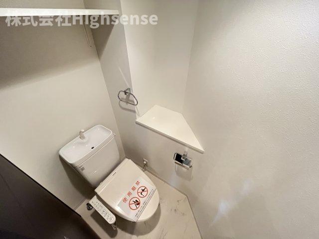 トイレ　ゆったりとした空間のトイレです