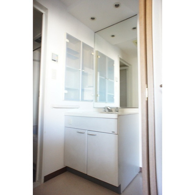 洗面設備　別部屋同タイプ